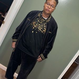 INC Velour tracksuit